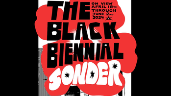 Black Biennial 2024 Poster Sonder