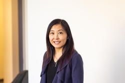 photo of woman with white background