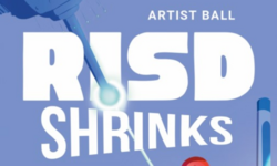 event poster for artist ball