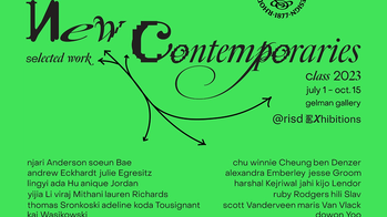 RISD New Contemporaries poster