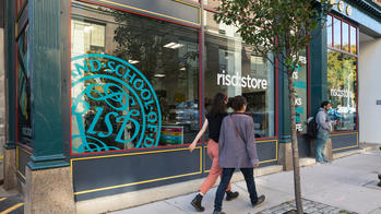 The front of the RISD Store