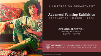 advanced painting exhibition poster