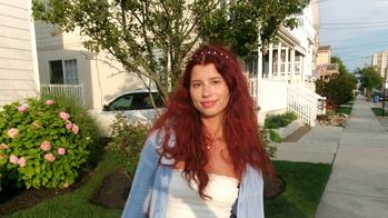 picture of woman with red hair