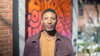 photo of a man outside