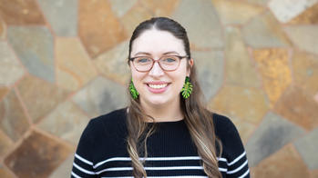 photo of a woman smiling
