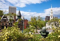 RISD Beach view of college hill